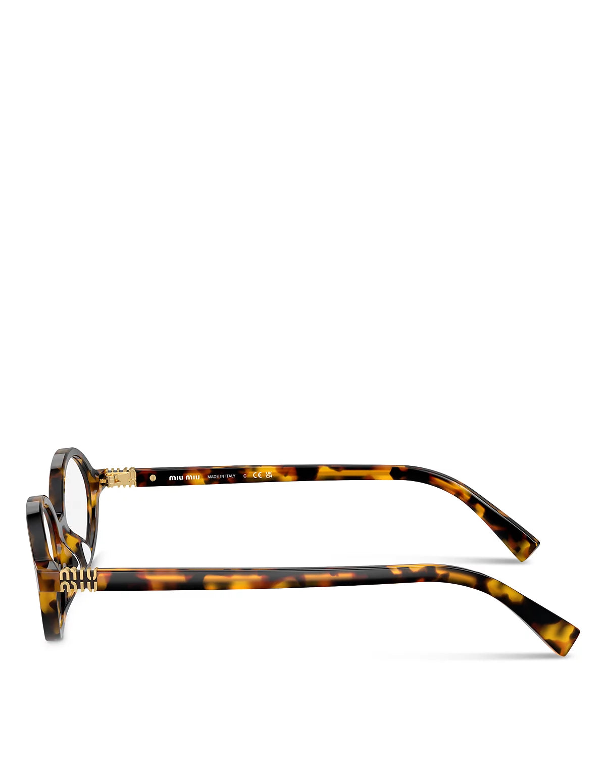 Miu Miu Regard Oval Blue Light Glasses