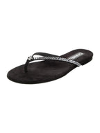 CHANEL Interlocking CC Logo Flip Flops