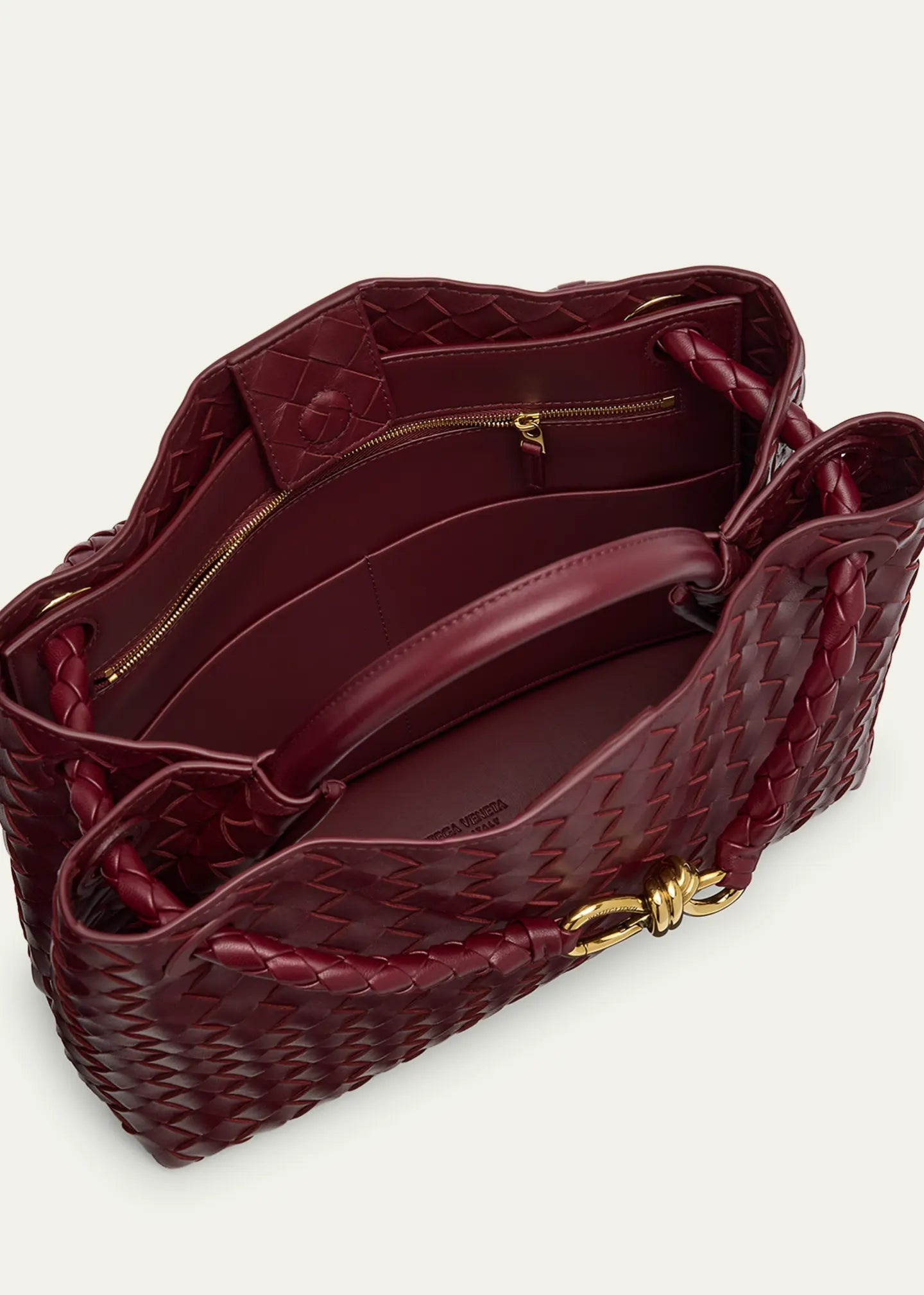 Bottega Veneta Andiamo Medium Top-Handle Bag