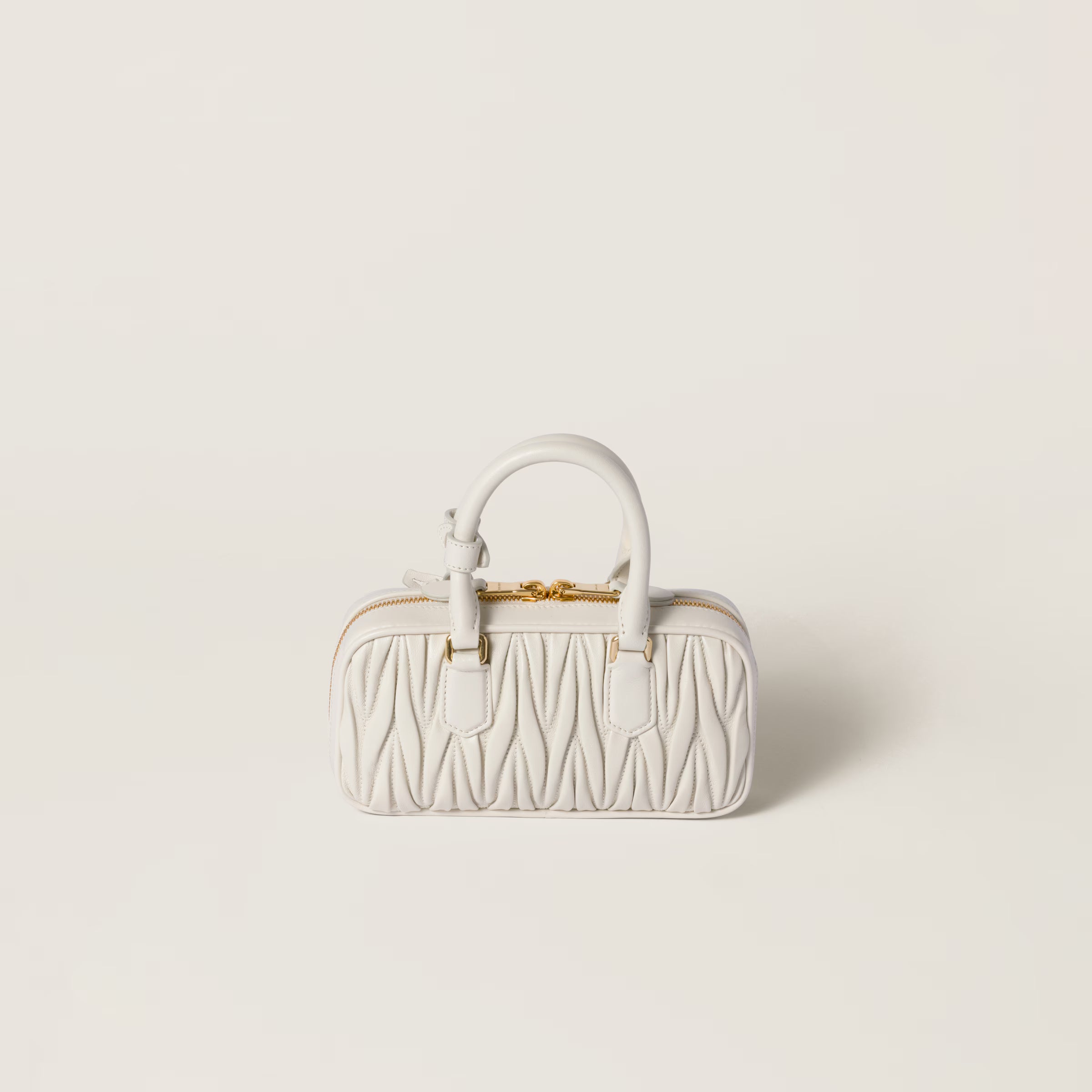Miu Miu Arcadie matelassé nappa leather mini-bag