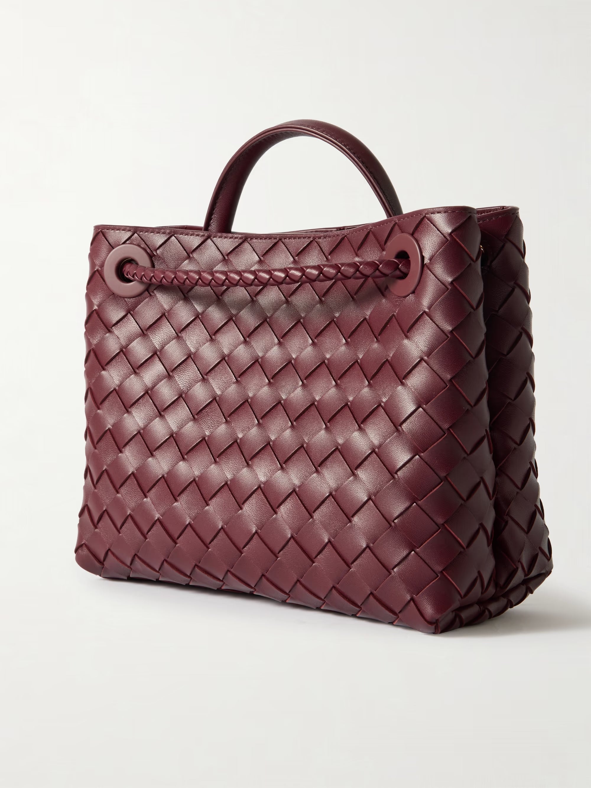 Bottega Veneta Andiamo small embellished intrecciato leather tote
