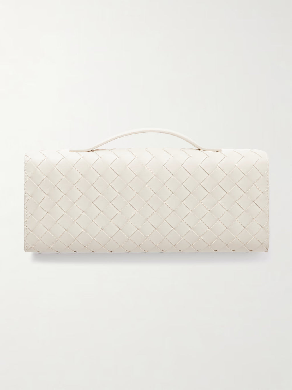 Bottega Veneta Long Andiamo intrecciato leather clutch