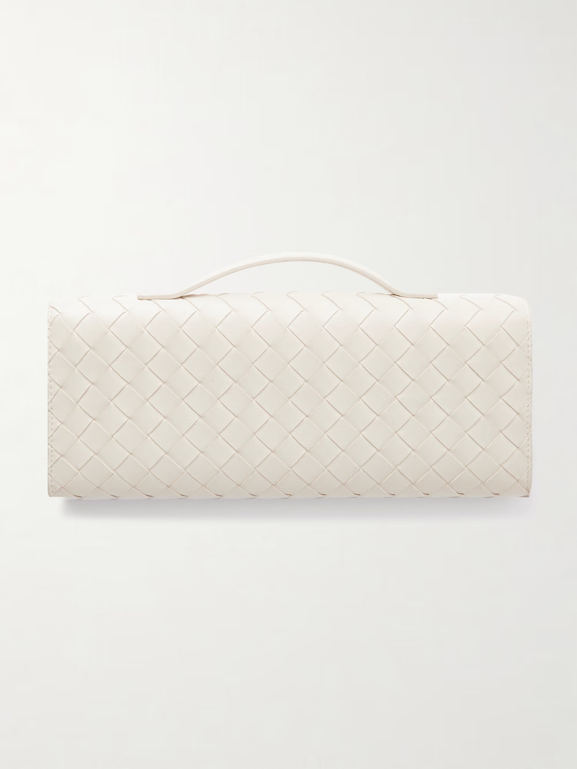 Bottega Veneta Long Andiamo intrecciato leather clutch
