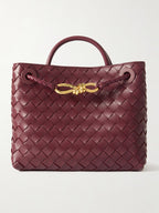 Bottega Veneta Andiamo small embellished intrecciato leather tote