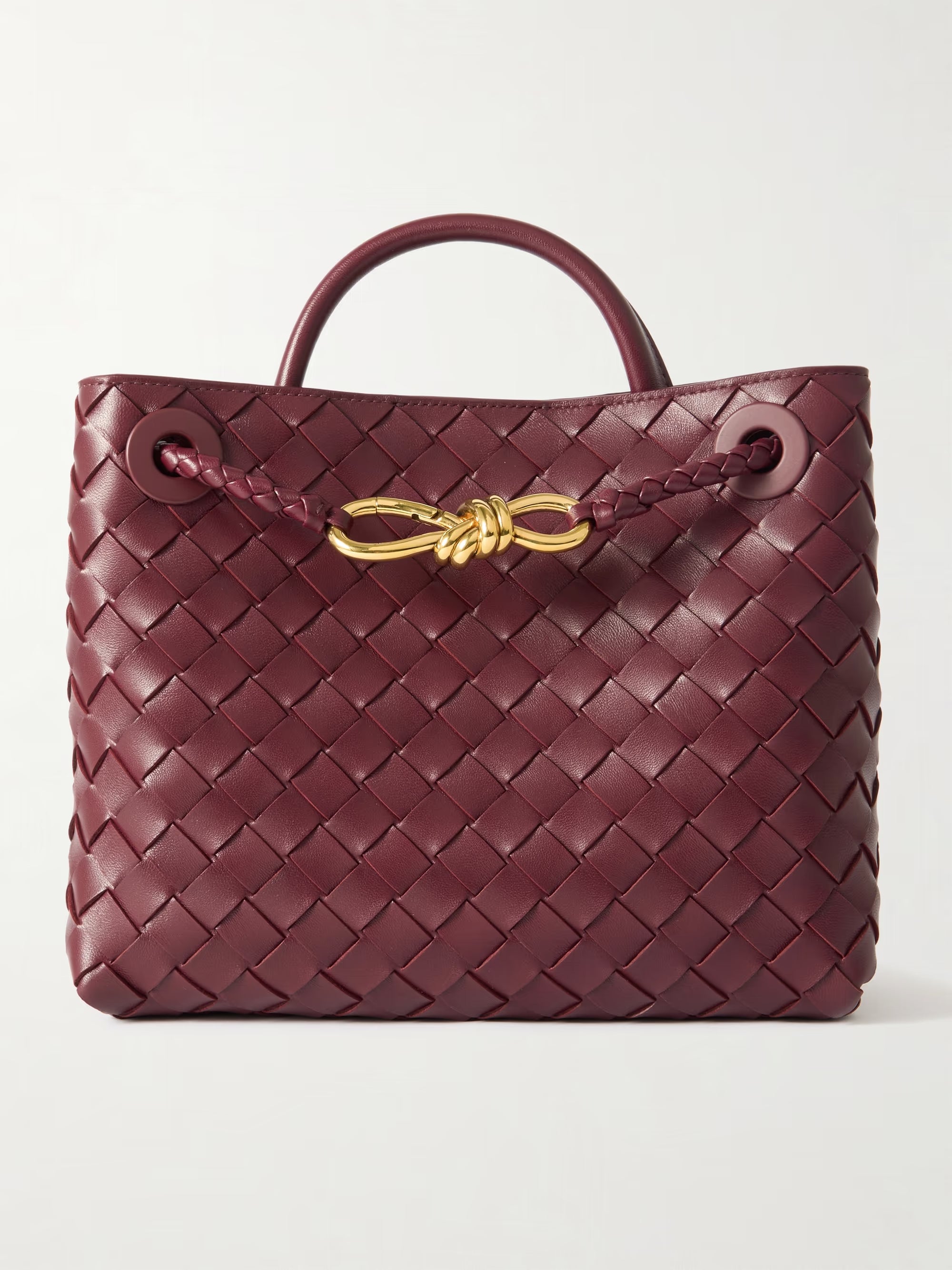 Bottega Veneta Andiamo small embellished intrecciato leather tote